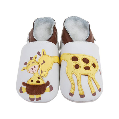 CHAUSSON BEBE EN CUIR 🦒